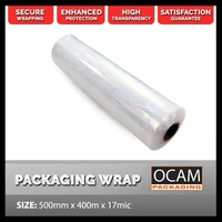 Packaging Wrap Clear Stretch Film 500mm x 400m x 17mic